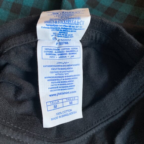 VINTAGE - Hockey Puigcerda - 2017 black t-shirt - Men Medium NEW - Picture 7 of 7